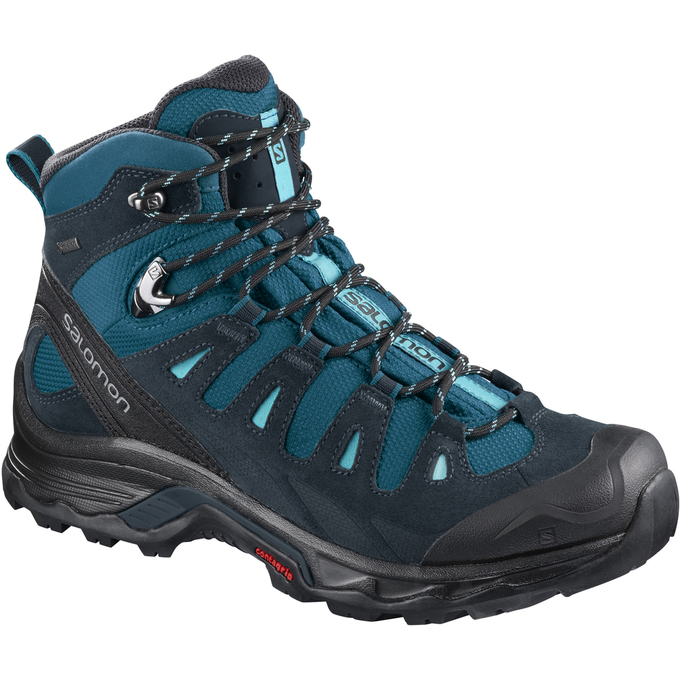 Salomon Singapore Womens Hiking Boots - QUEST PRIME GTX® W Deep Turquoise/Black | 47360-QMON